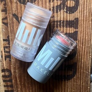 NWOT Milk Makeup Duo: Mini Sticks, Bluur & blush